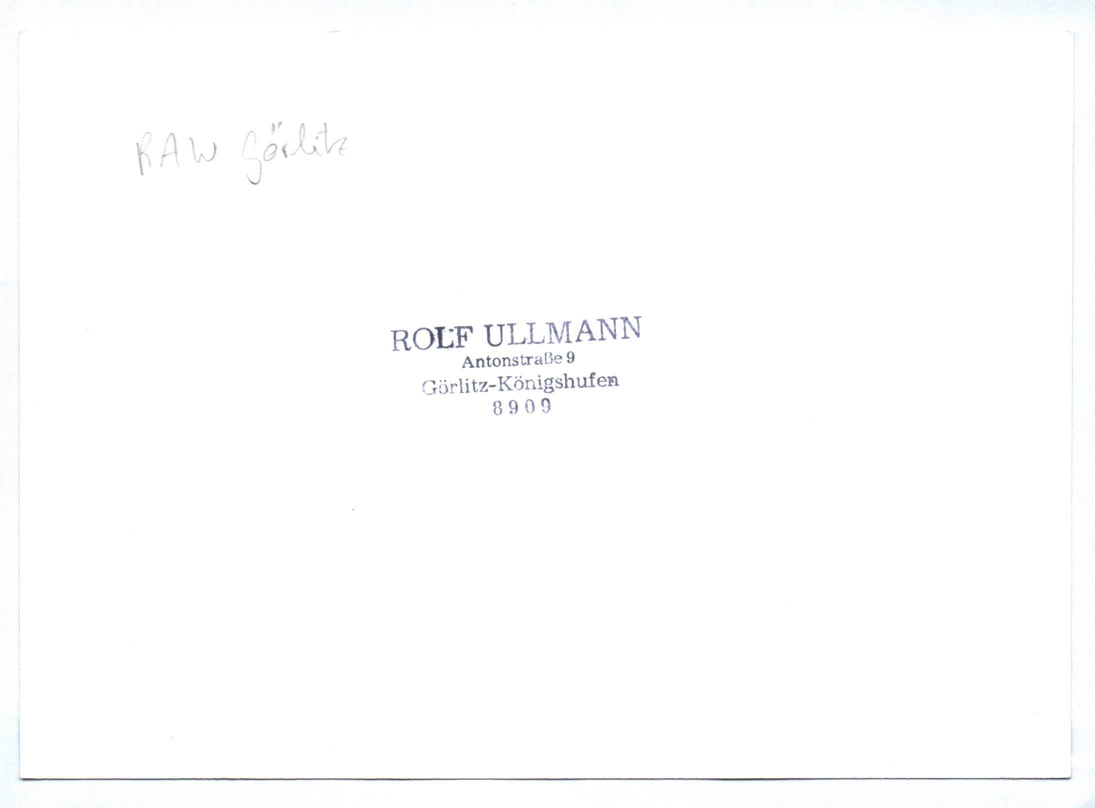 Foto groß RAW Görlitz Reichsbahnausbesserungswerk Besucher Dampflok