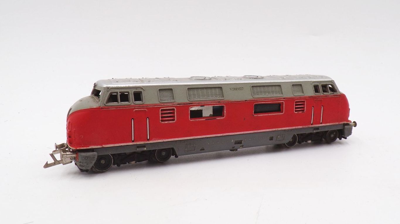 Zeuke TT Zugset Nohab Diesellok Personenwagen Gepäckwagen OVP Zeuke TT Zugset Nohab Diesellok Personenwagen Gepäckwagen OVP