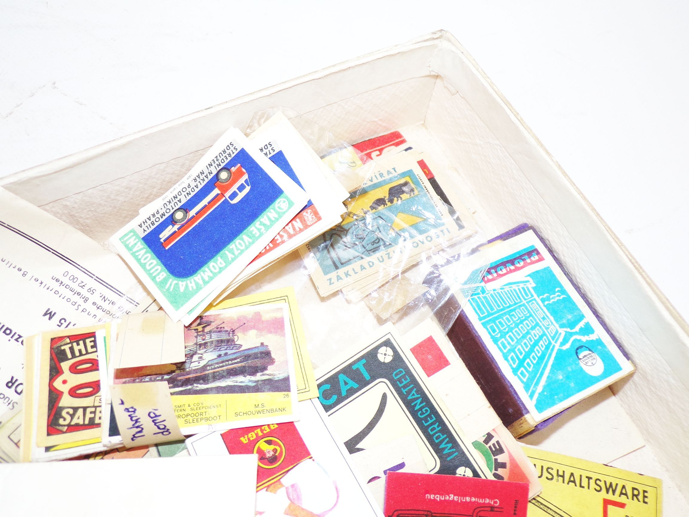 Konvolut Streichholzetiketten DDR CSSR Sowjetunion Sammler Fundgrube