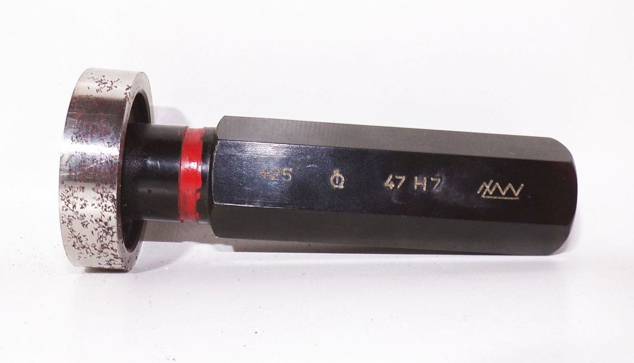 Grenzlehrdorn 47 H7 Lehrdorn Prüfdorn Meßmittel Gut und Ausschußseite