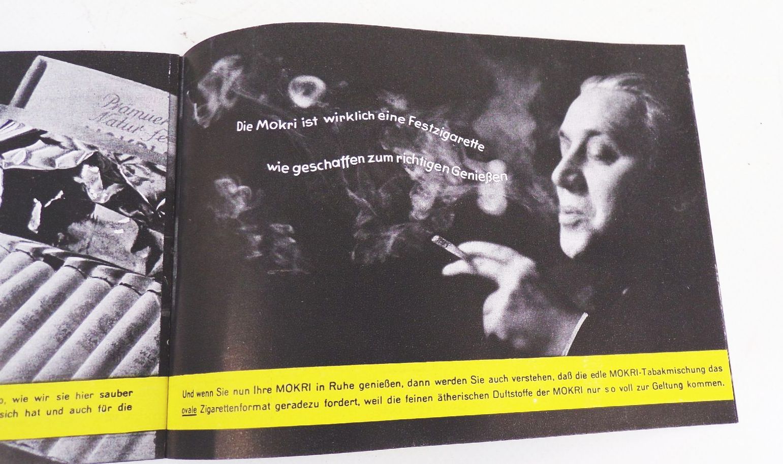 Werbung Lande Zigarettenfabrik Dresden Zigaretten Reklame Prospekt 1930 er 