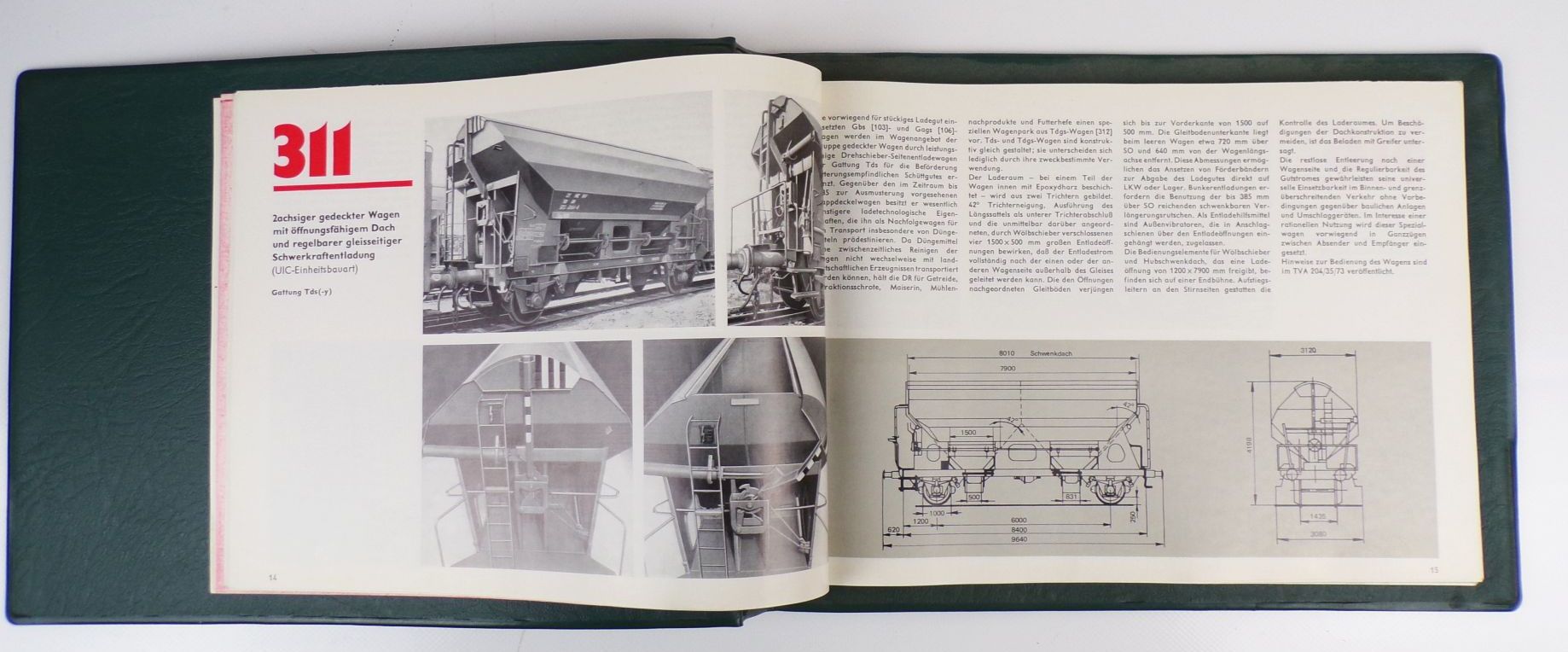 Deutsche Reichsbahn Güterwagen und Großcontainer 1979 Deutsche Reichsbahn Güterwagen und Großcontainer 1979