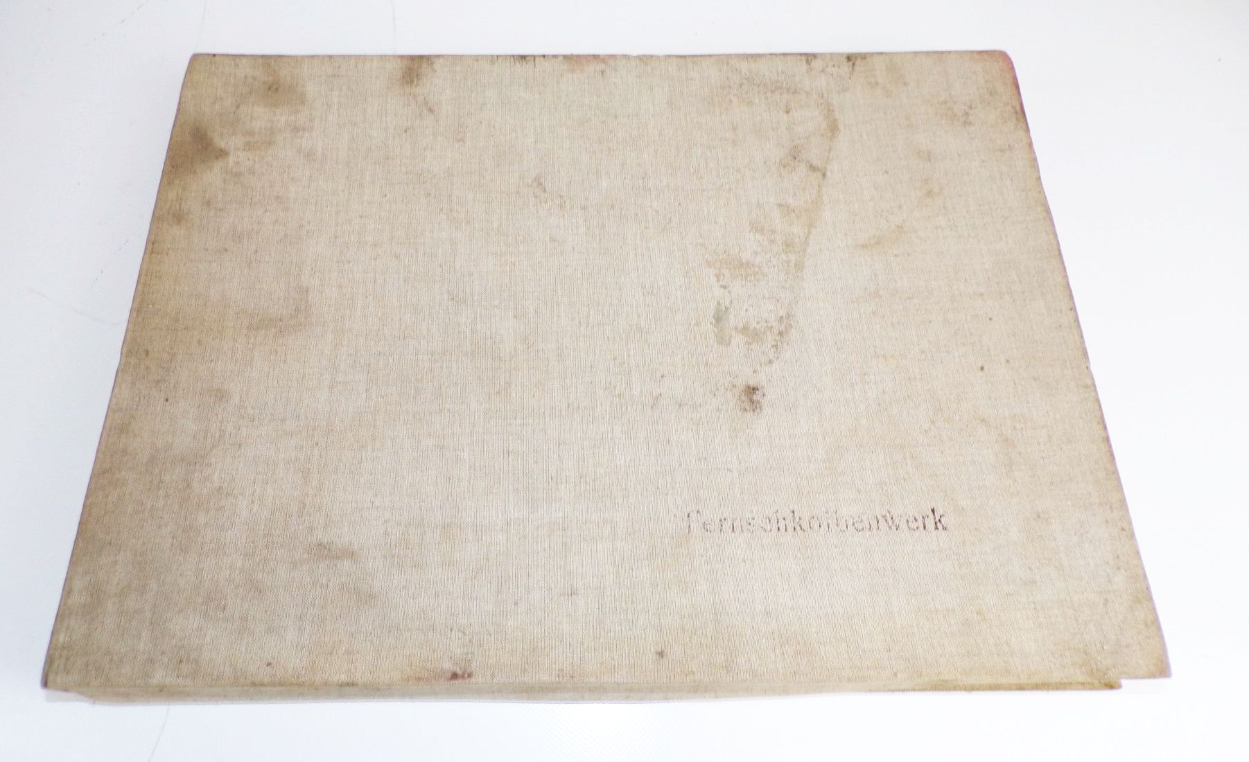 Fernsehkolbenwerk Friedrichshain Tschernitz 1979 DDR Mappe Fernsehkolbenwerk Friedrichshain Tschernitz 1979 DDR Mappe