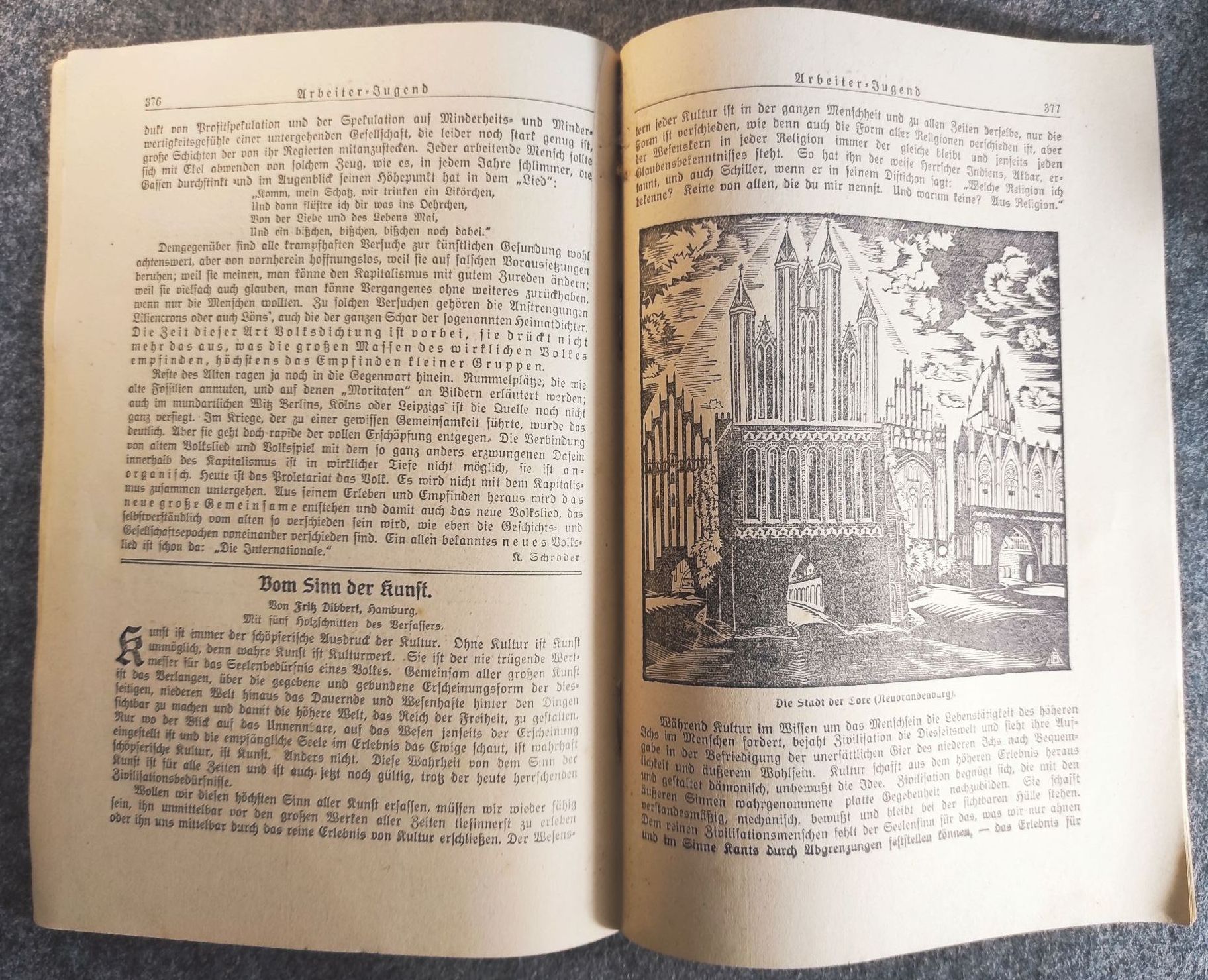 Arbeiter Jugend Dezember Heft 1925 Die Lage unseres Verbandes Arbeiter Jugend Dezember Heft 1925 Die Lage unseres Verbandes