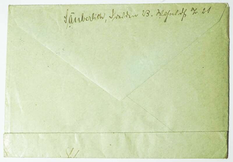 Brief 1936 Berlin Olympia Stadion Stempel MF