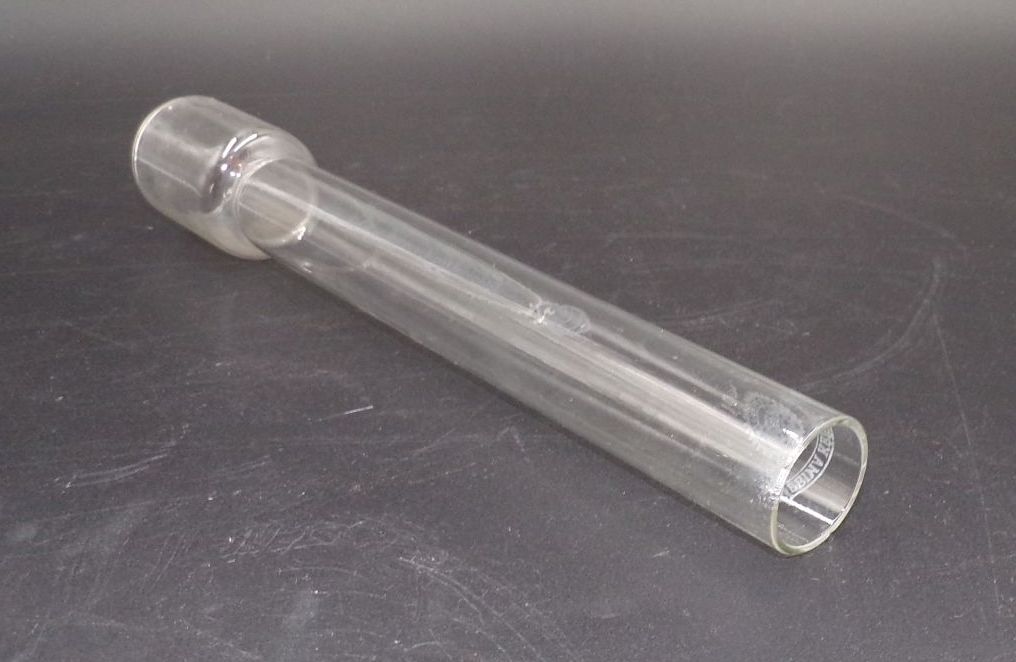 Alter Glaszylinder Prima Kritall für Petrouleumlampe Alter Glaszylinder Prima Kritall für Petrouleumlampe