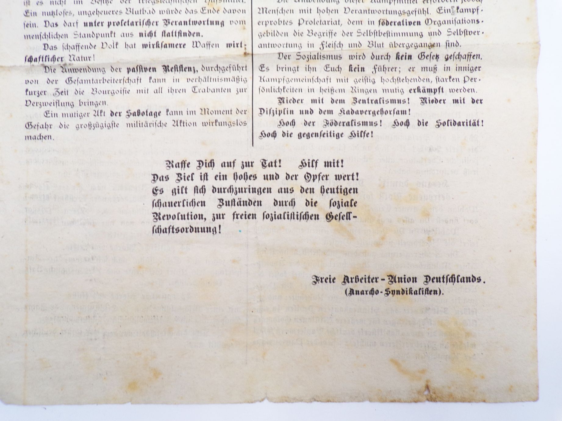 Original Flugblätter KPD SPD Kommunisten 1919 Räterepublik Nürnberg 