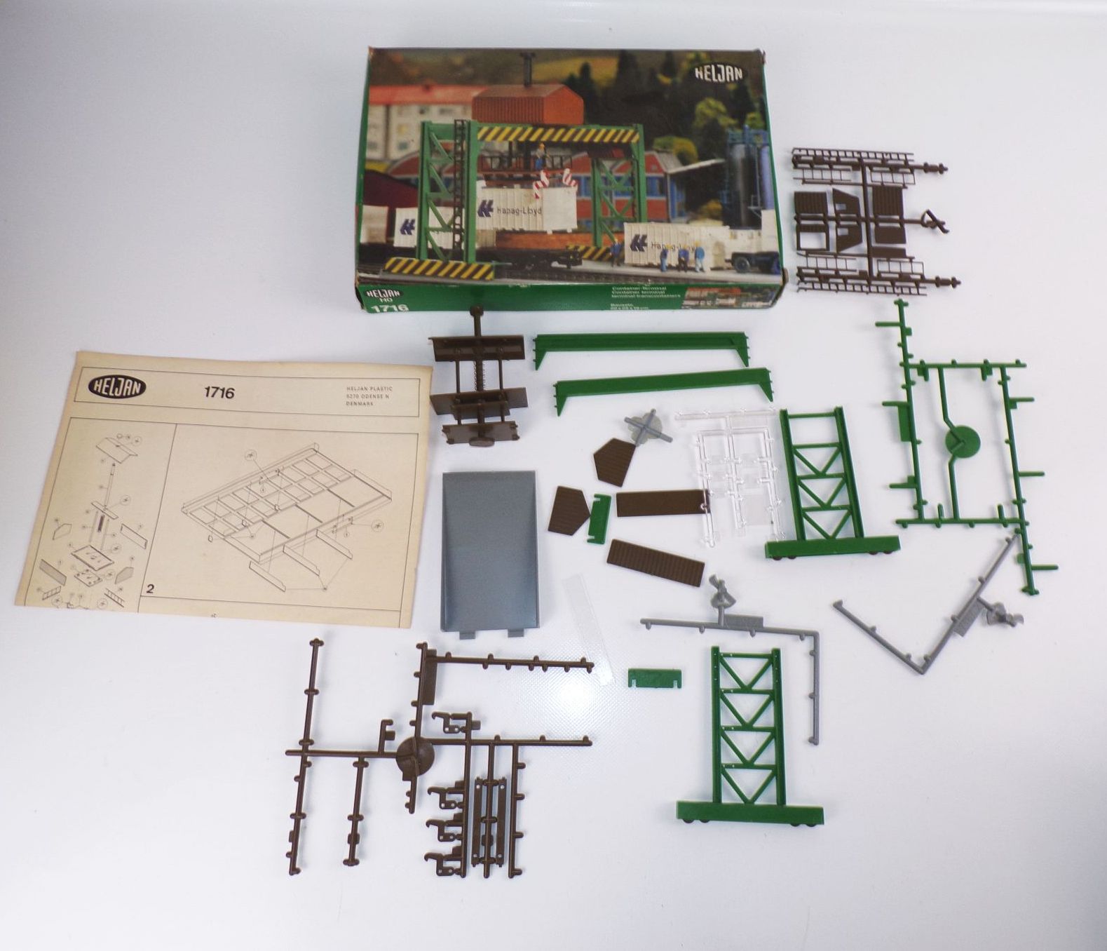 Heljan H0 1716 Containerkran Terminal Heljan H0 1716 Containerkran Terminal