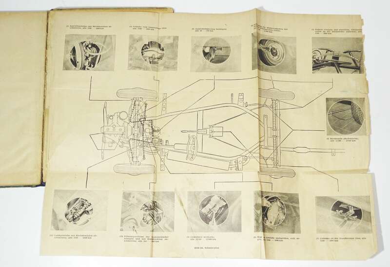 Betriebsanleitung für den Personenkraftwagen Wartburg 1958
