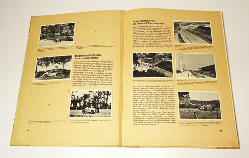 Deutscher Kraftfahrsport Teil 1 Sammelbilderalbum unvollständig