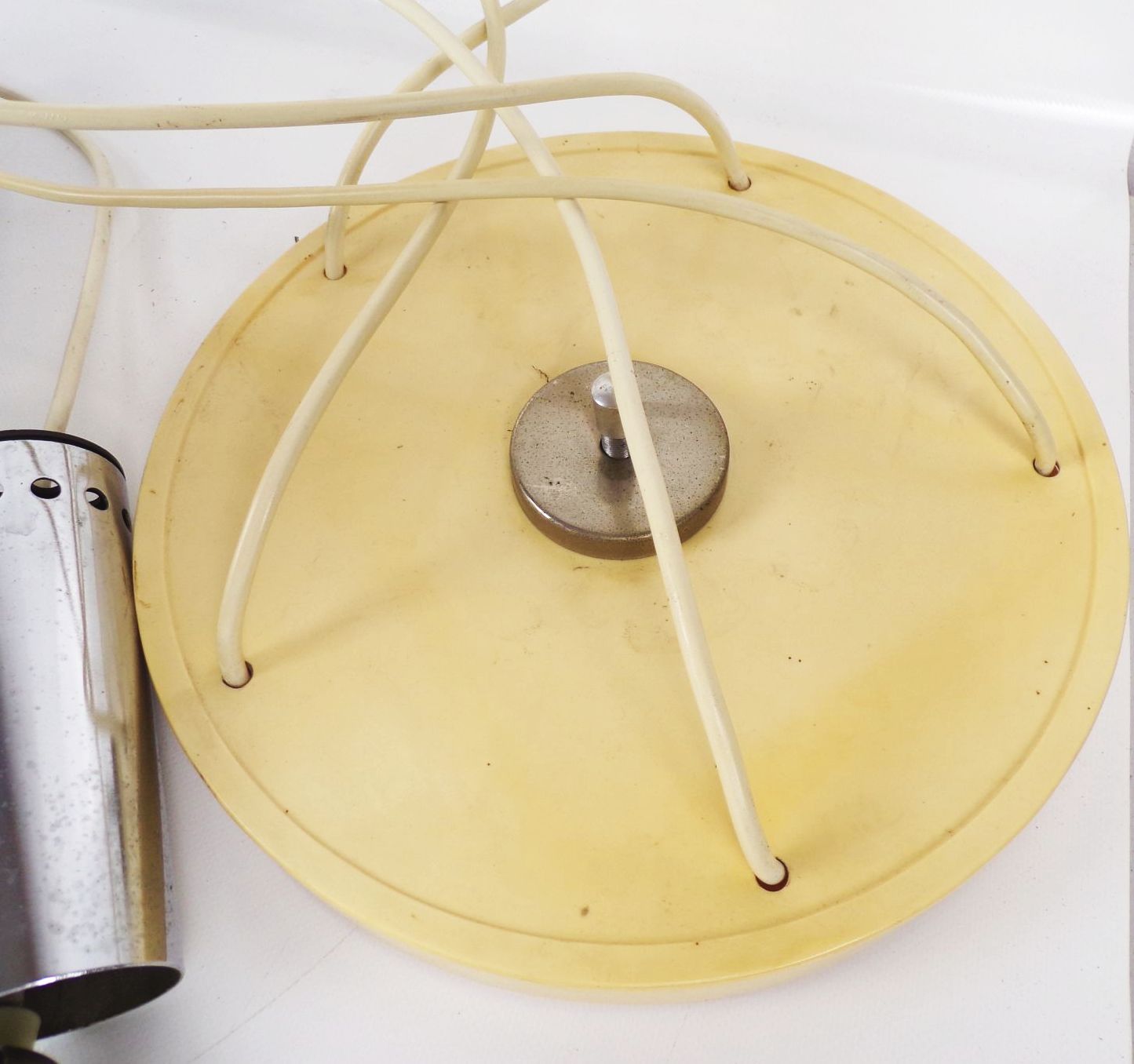 Alte Kaskadenlampe 5er Deckenleuchte Pendellampe 1970er Rund Alte Kaskadenlampe 5er Deckenleuchte Pendellampe 1970er Rund