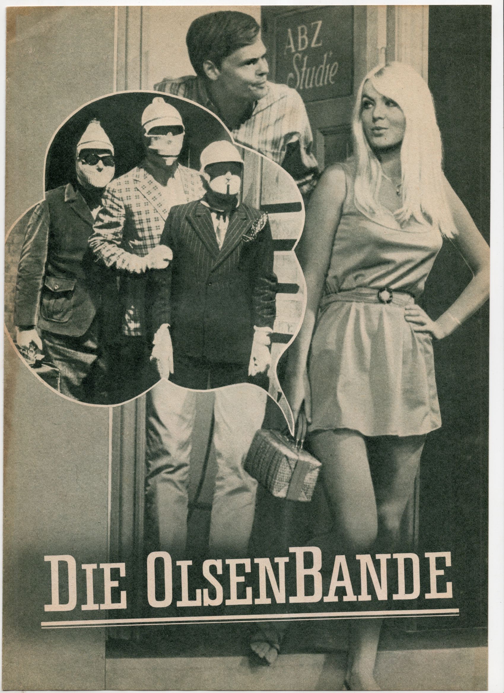 Die Olsenbande altes Filmprogramm 1970