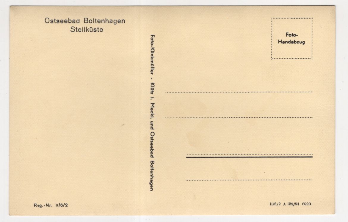 Ak Ostseebad Boltenhagen Steilküste Ak Ostseebad Boltenhagen Steilküste