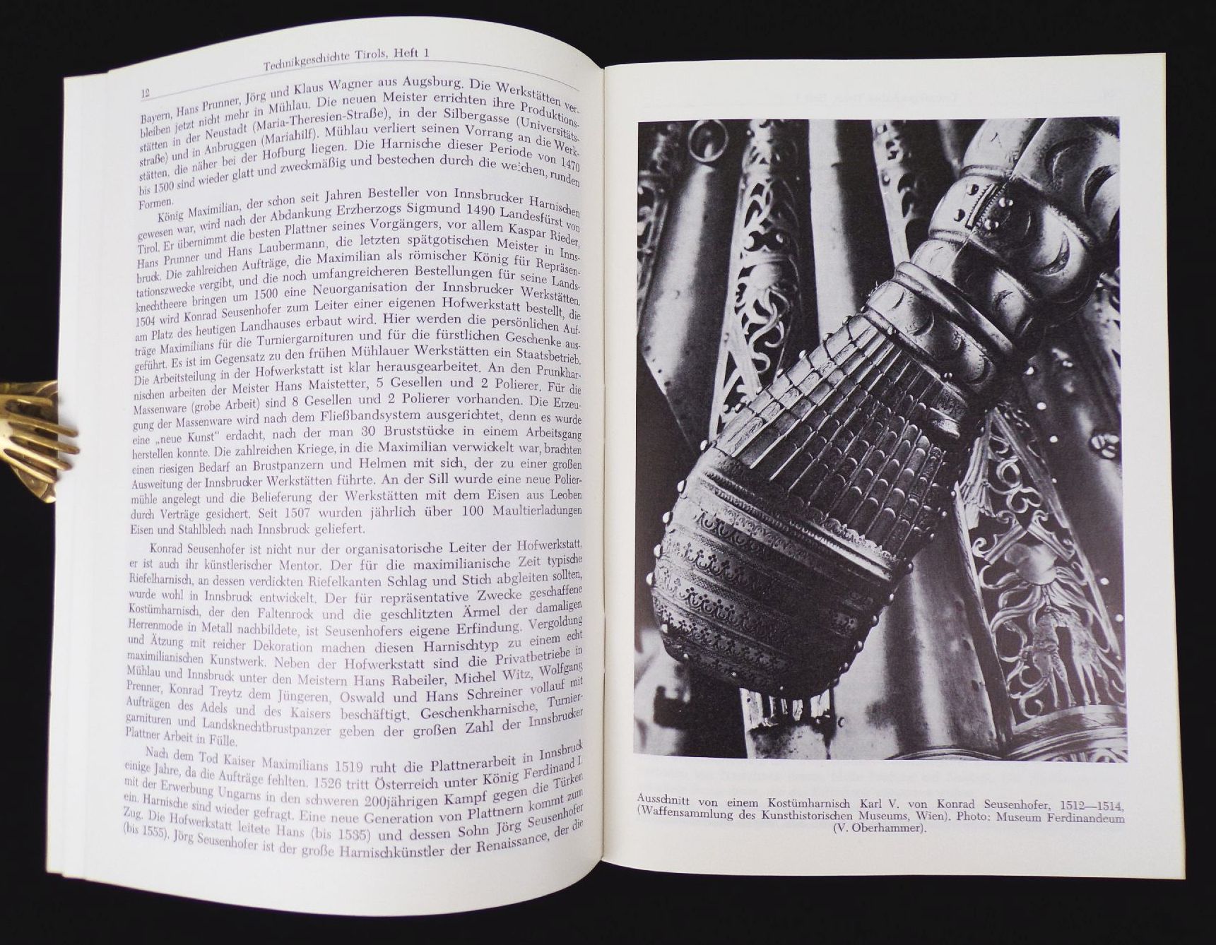 Beiträge zur Technikgeschichte Tirols Heft 1 und 2 Innsbruck 1970 