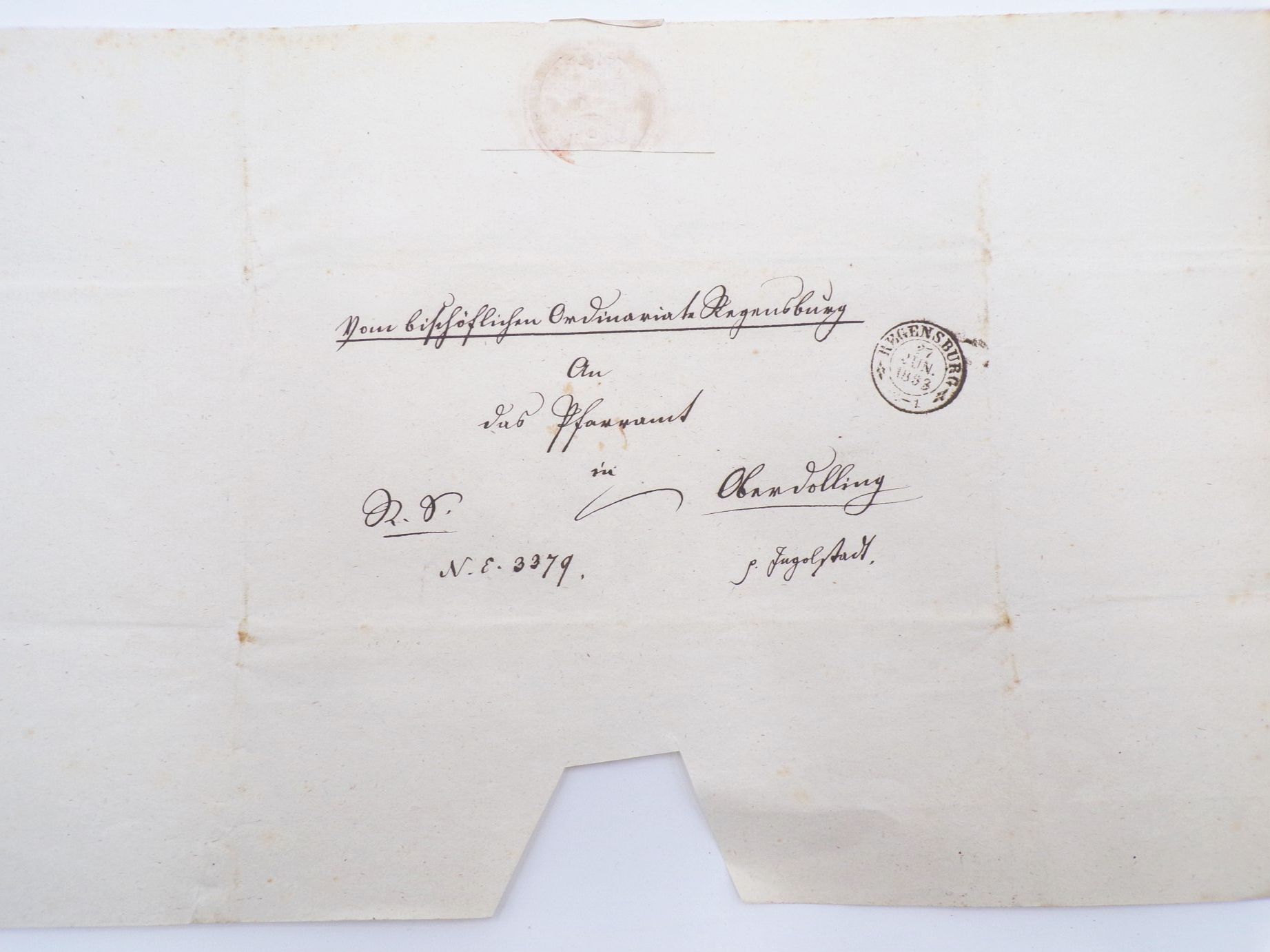 Vorphila Nachlass Bayern Regensburg Ingolstadt Stempel