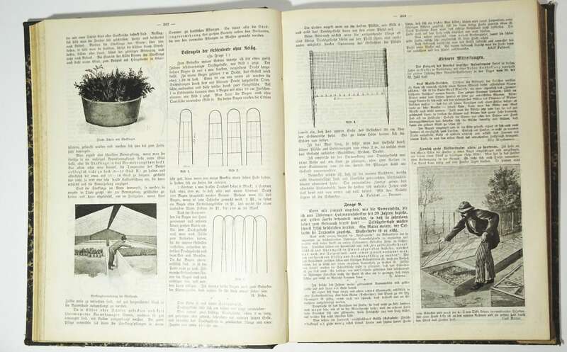 Der praktische Ratgeber im Obst und Gartenbau 1898 Garten Gärtner Obstbau