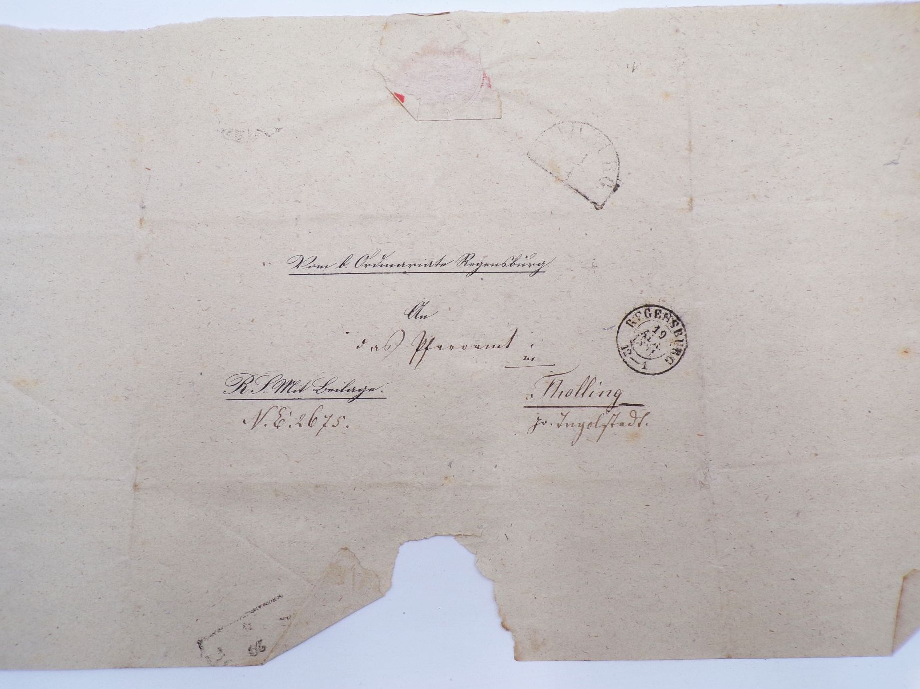 Vorphila Nachlass Bayern Regensburg Ingolstadt Stempel