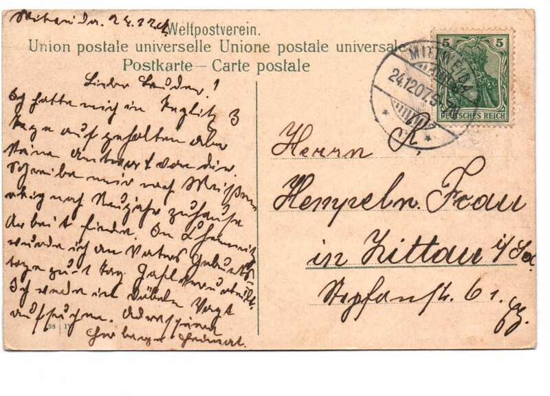 Litho Ak Gabentisch Weihnachten 1907 Ansichtskarte Postkarte