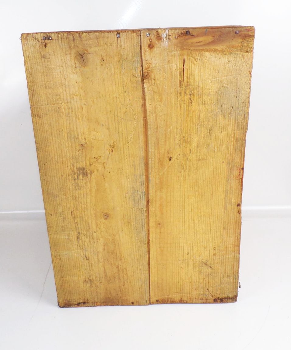 Alte Holzkiste Box Aufbewahrung CCCP Reklame Deko Vintage 