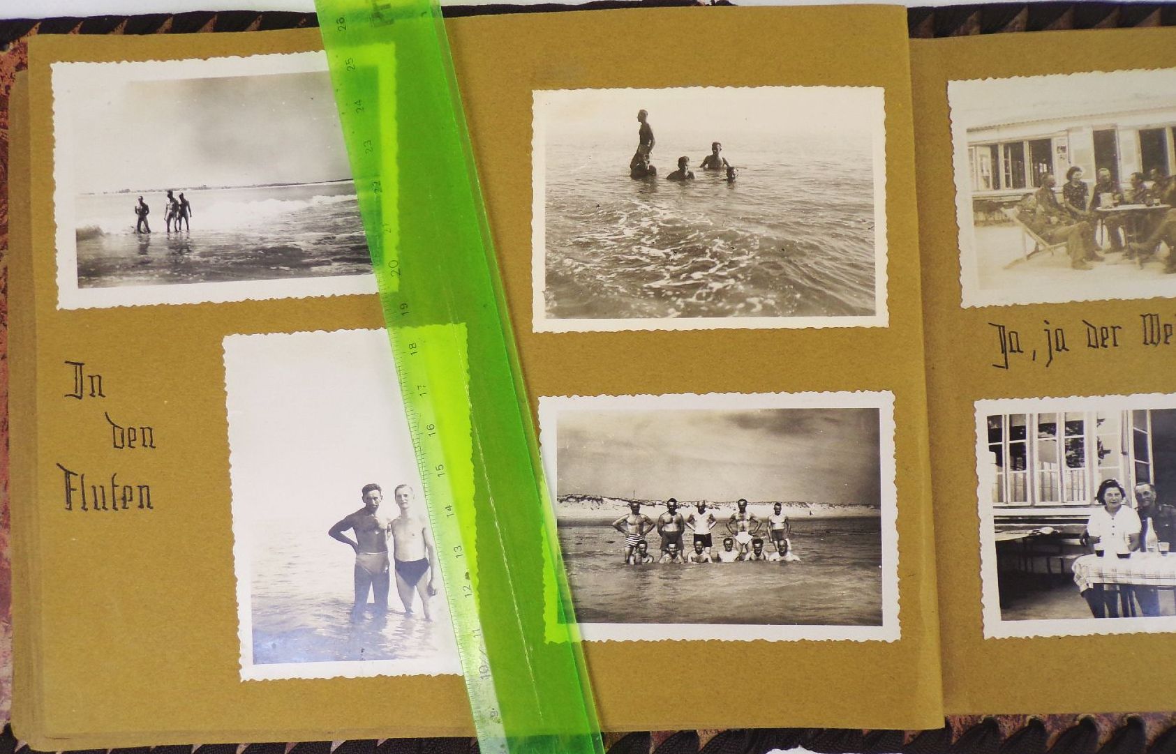 Fotoalbum 2 Wk Challans Atlantik Soldaten Frankreich