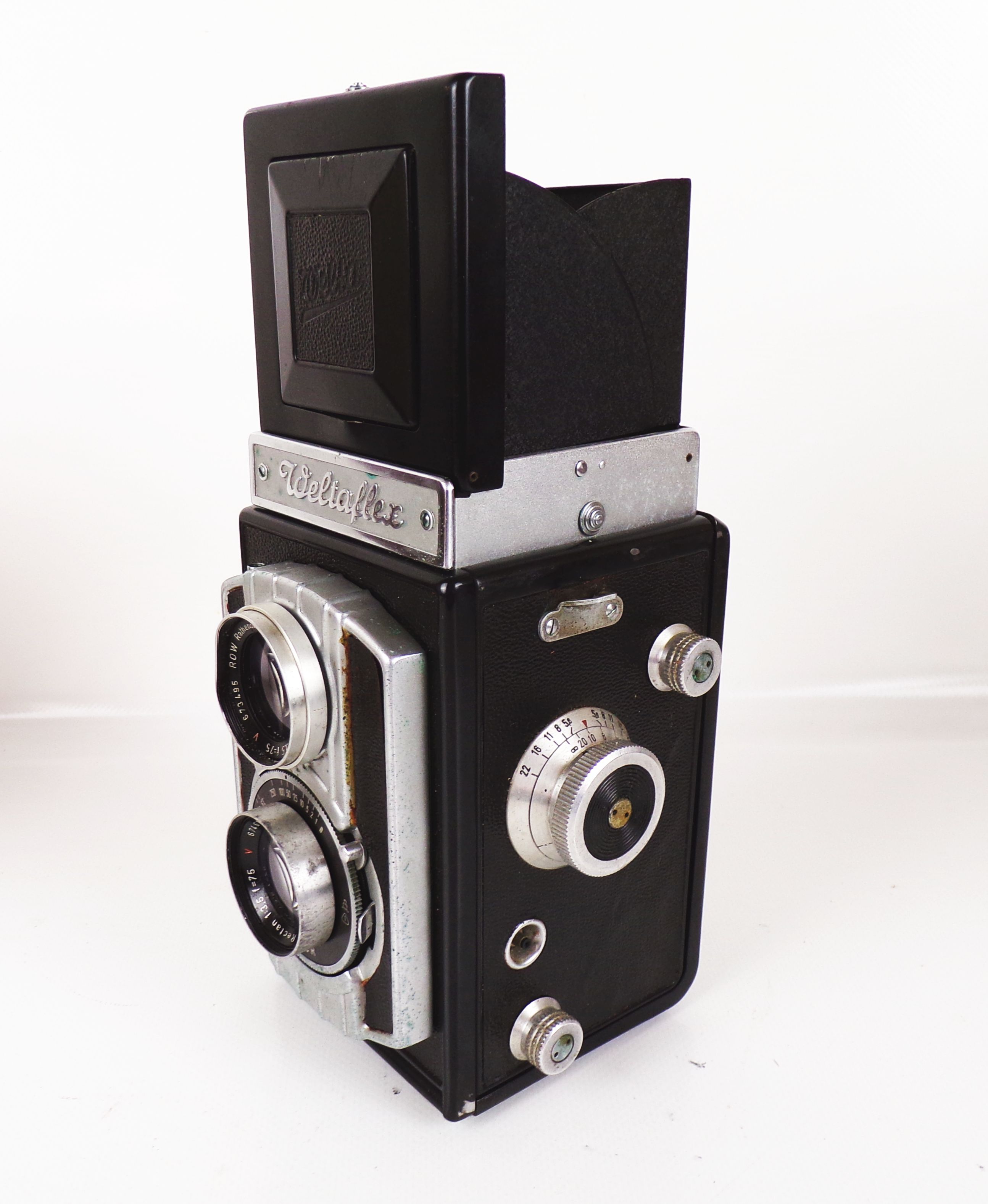 Weltaflex Kamera ROW Rathenow Vintage Spiegelreflex mit Tasche