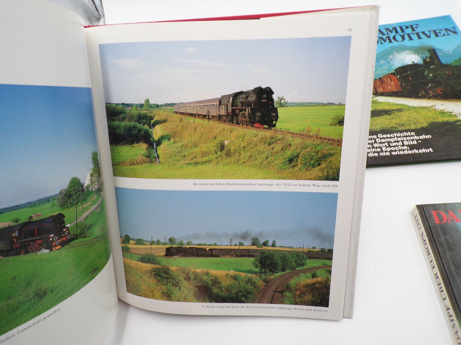 Dampflokomotiven Reisezugwagen Archiv 1 Dampf über Europa 4 Bücher
