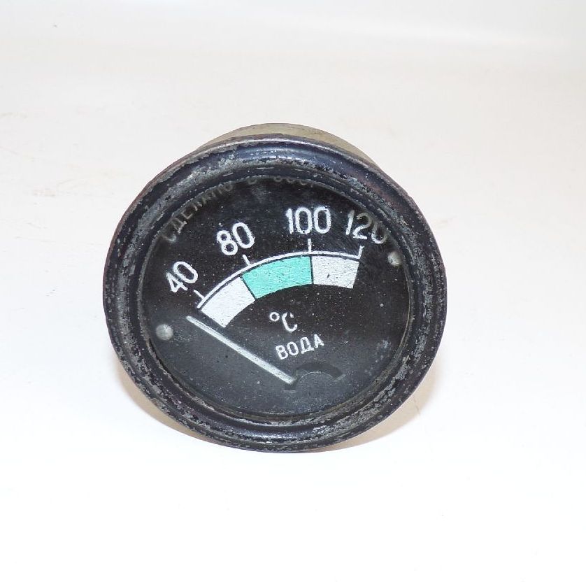 Russischer Temperatur Anzeige PKW Cockpit 40 bis 120 Grad Oldtimer Thermometer