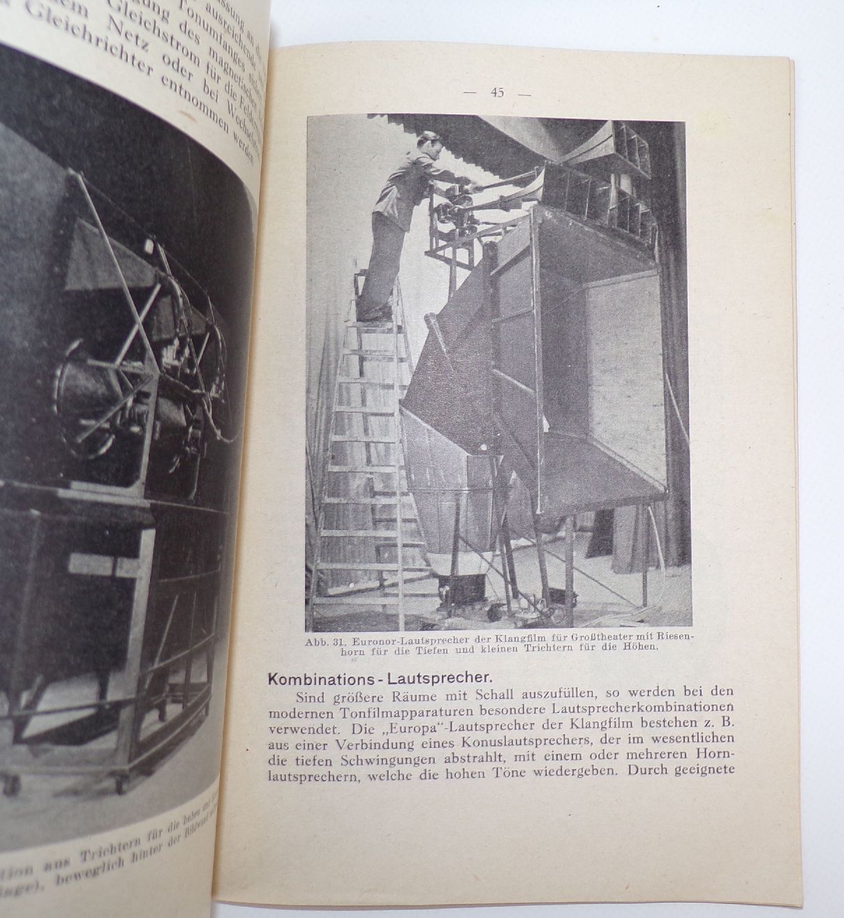 Lichtspielvorführer Tonfilmanlagen Schaltpläne Klangfilm Verstärker Lichtspielhaus Kino