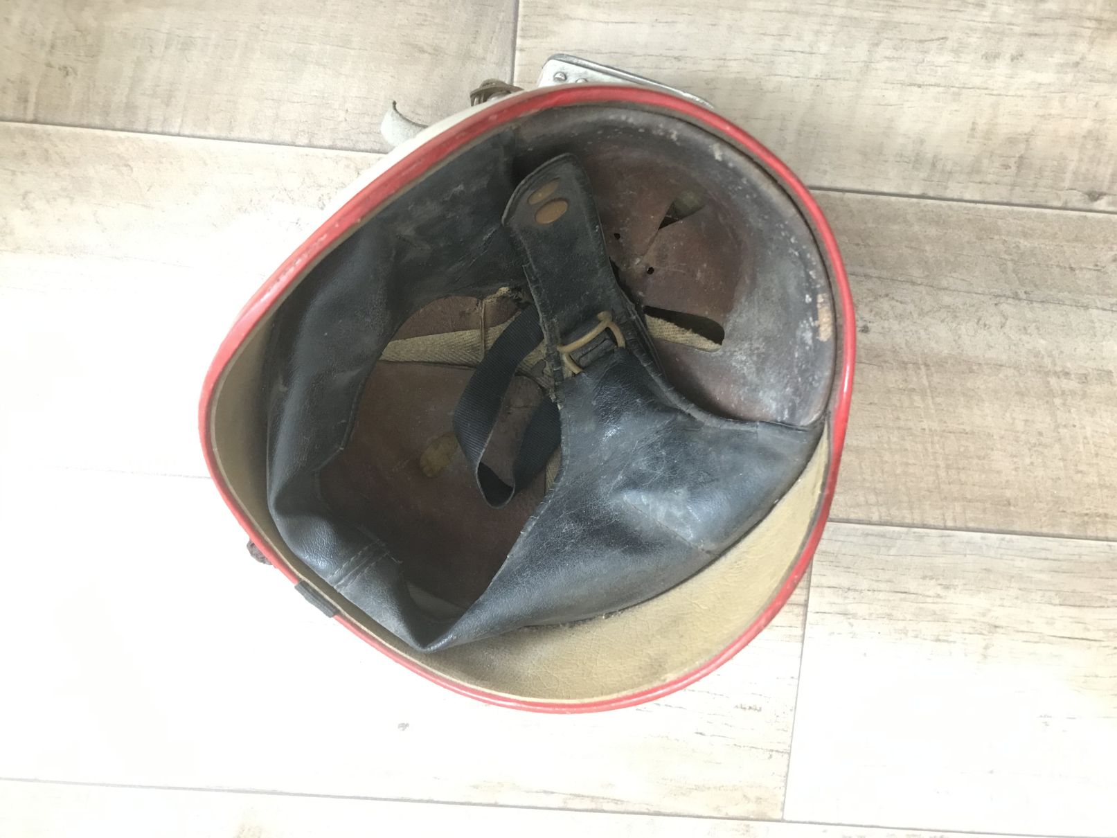 Motorradhelm Perfekt DDR Helm Eierschale 54-58mm Mopedhelm Halbschale