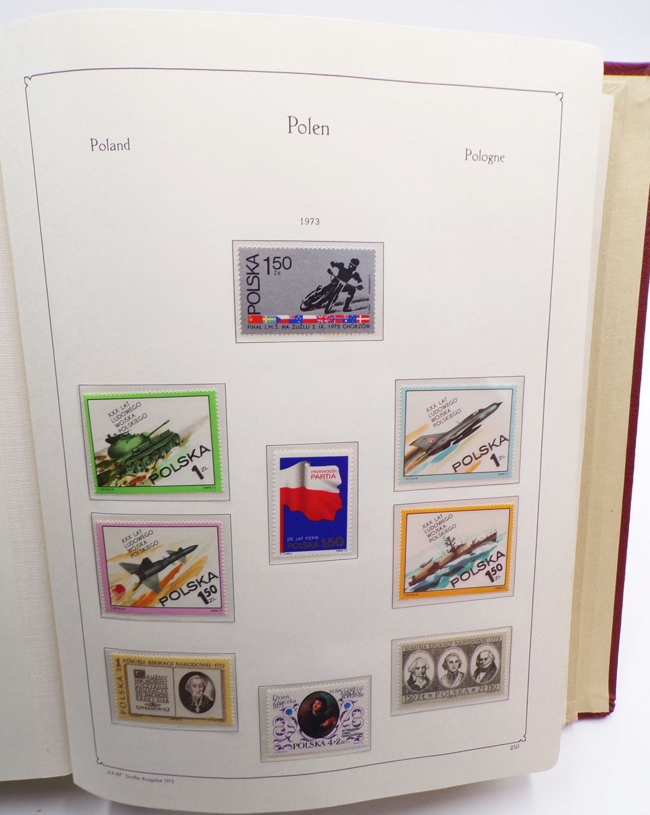 Polen Briefmarkenalbum 1966 bis 1974 Polen Briefmarkenalbum 1966 bis 1974