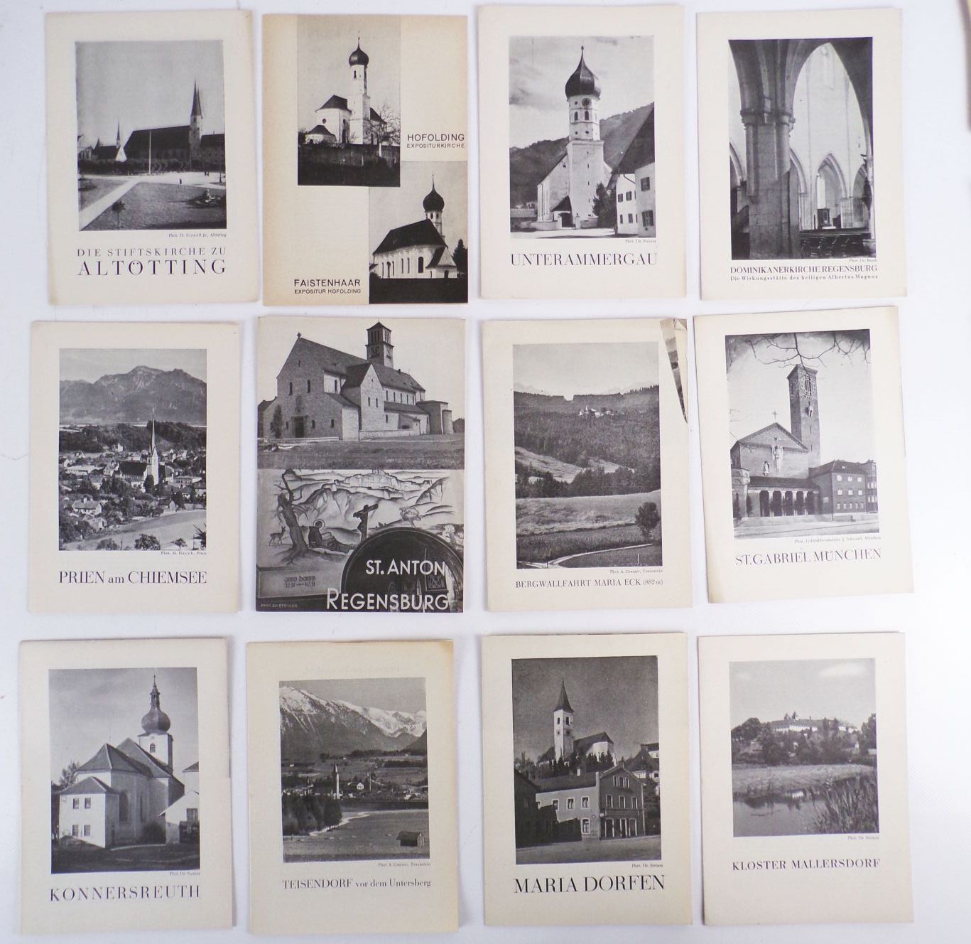 Kleine Kirchenführer Bayern Dreifaltigkeit Verlag München Konvolut 