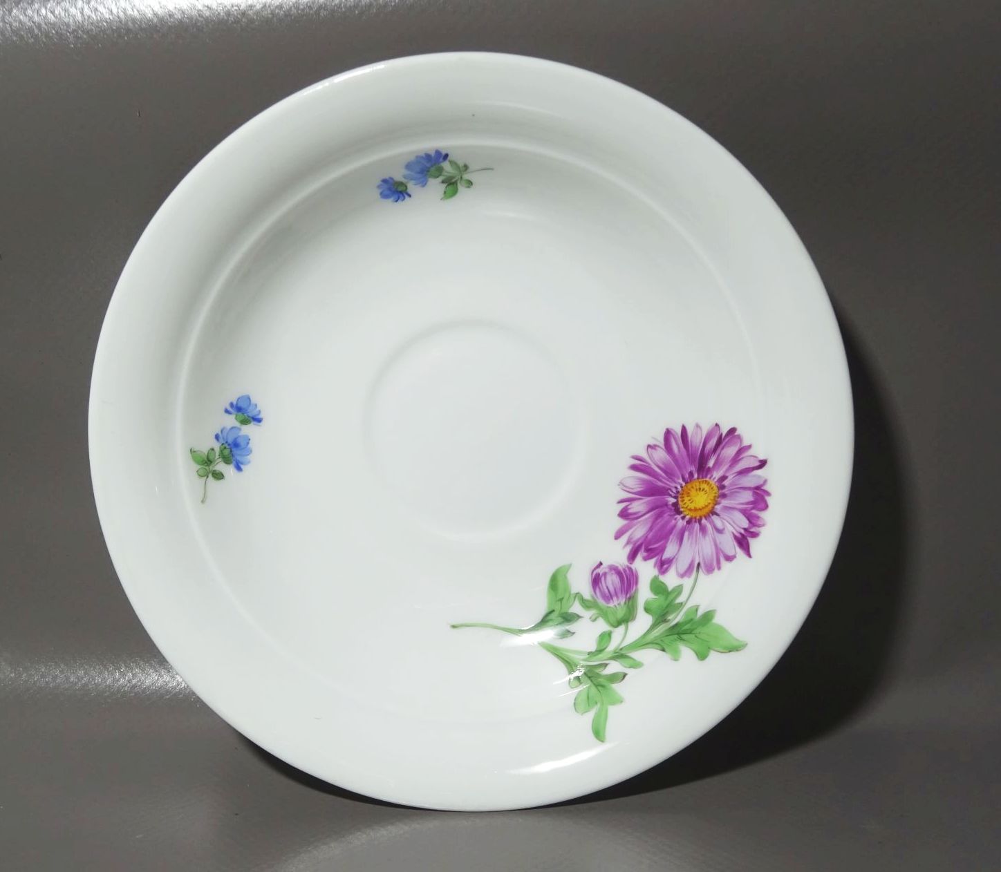 Meissen Gedeck Schwanenhals Blumen Dekor Gerbera 3 Wahl 