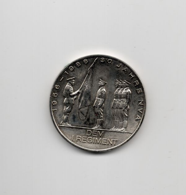 Medaille 30 Jahre NVA dem I Regiment 