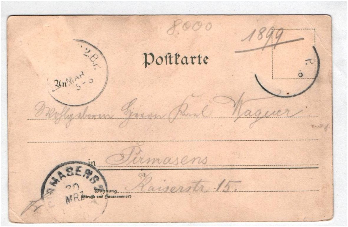 Künstler Ak München Schäfflertanz vor der Residenz 1899 Künstler Ak München Schäfflertanz vor der Residenz 1899