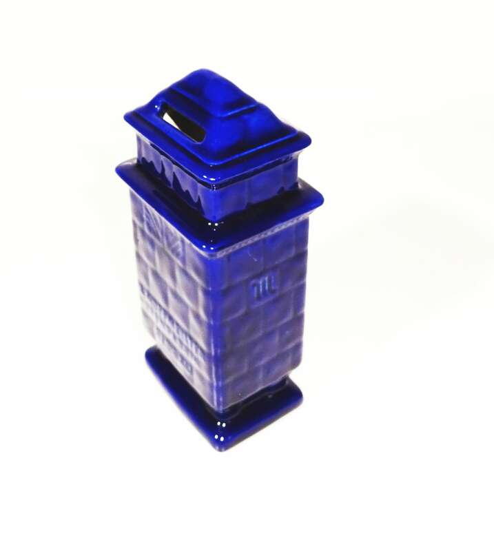 Alte Porzellan Spardose Hoffmeister Ofenfabrik Glogau Schlesien Ofen Kachelofen 