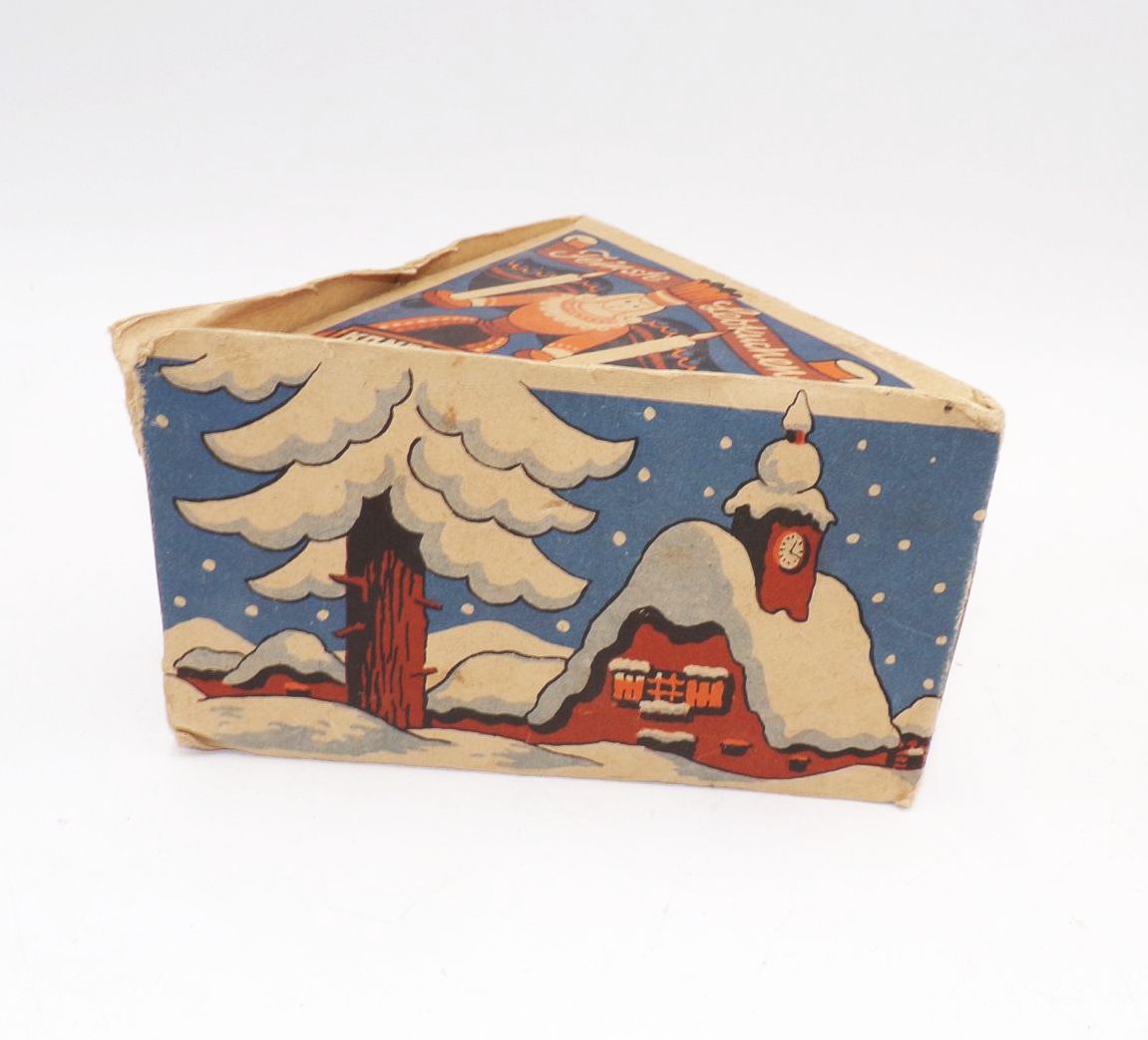 Alte Pappschachtel Feinste Lebkuchen Weihnachten Konsum Bautzen Deko Requisit Alte Pappschachtel Feinste Lebkuchen Weihnachten Konsum Bautzen Deko Requisit
