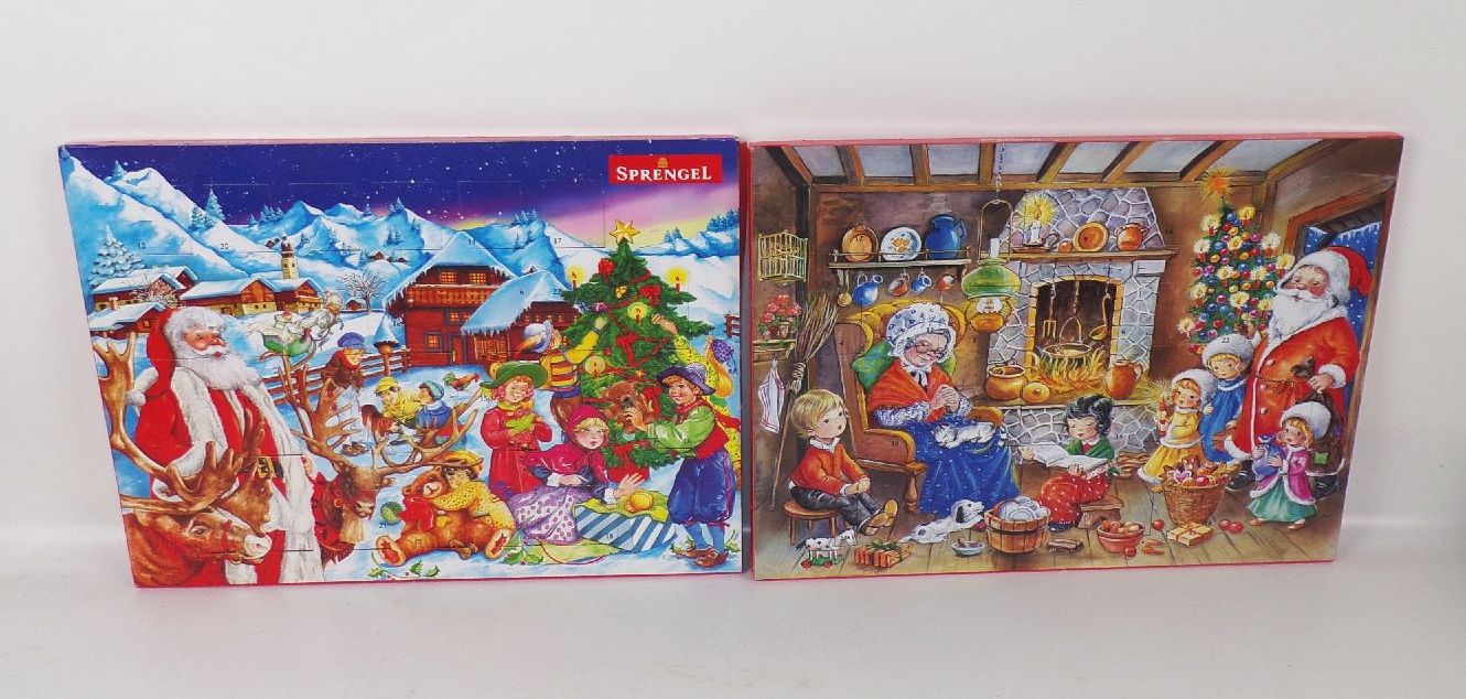 Konvolut Adventskalender Obi Sprengel Haribo Retro Vintage 