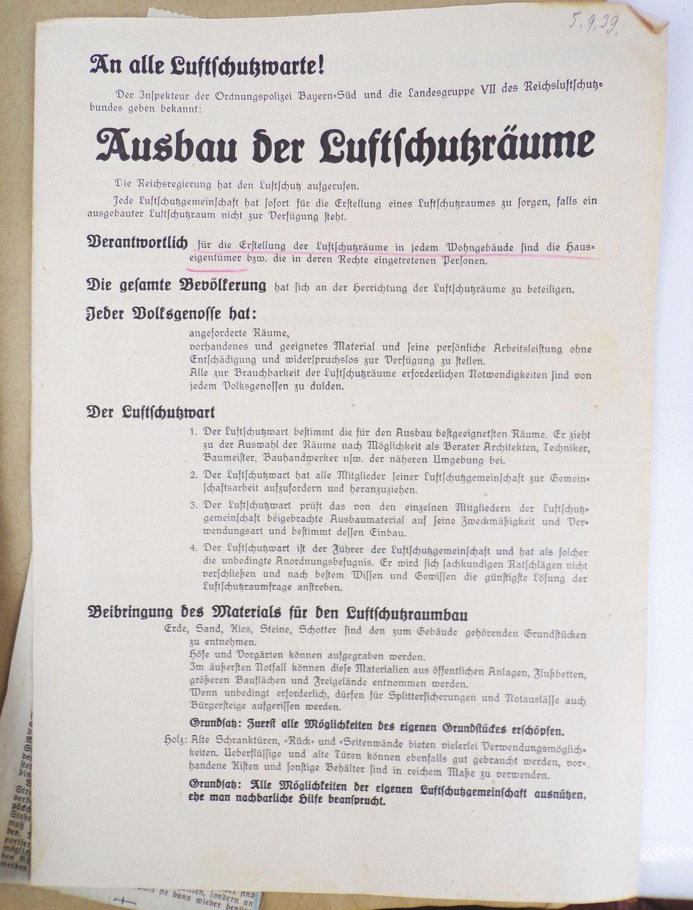 Luftschutz 2 Wk Dokumente Flugblätter Phosphorbomben Kaufbeuren Luftschutz 2 Wk Dokumente Flugblätter Phosphorbomben Kaufbeuren