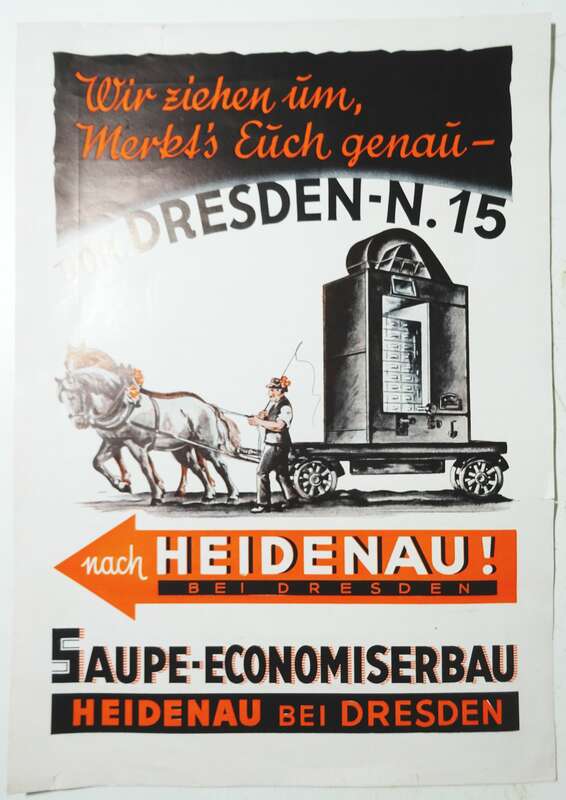 Konvolut Prospekte Fotos Saupe Economiserbau Heidenau 1930er Kesselanlage !