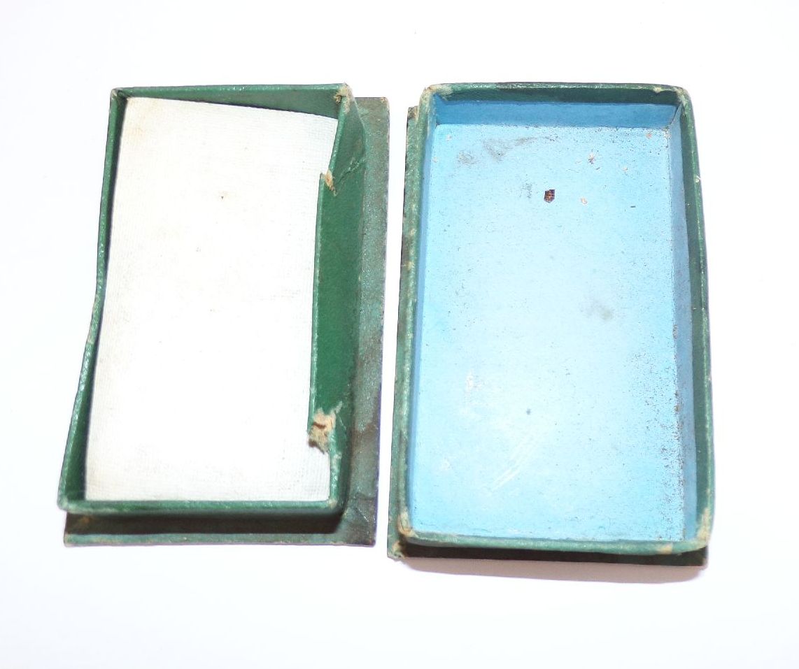 Altes Sachsen Abzeichen Handelskammer Zittau mit Etui Für Treue in der Arbeit 