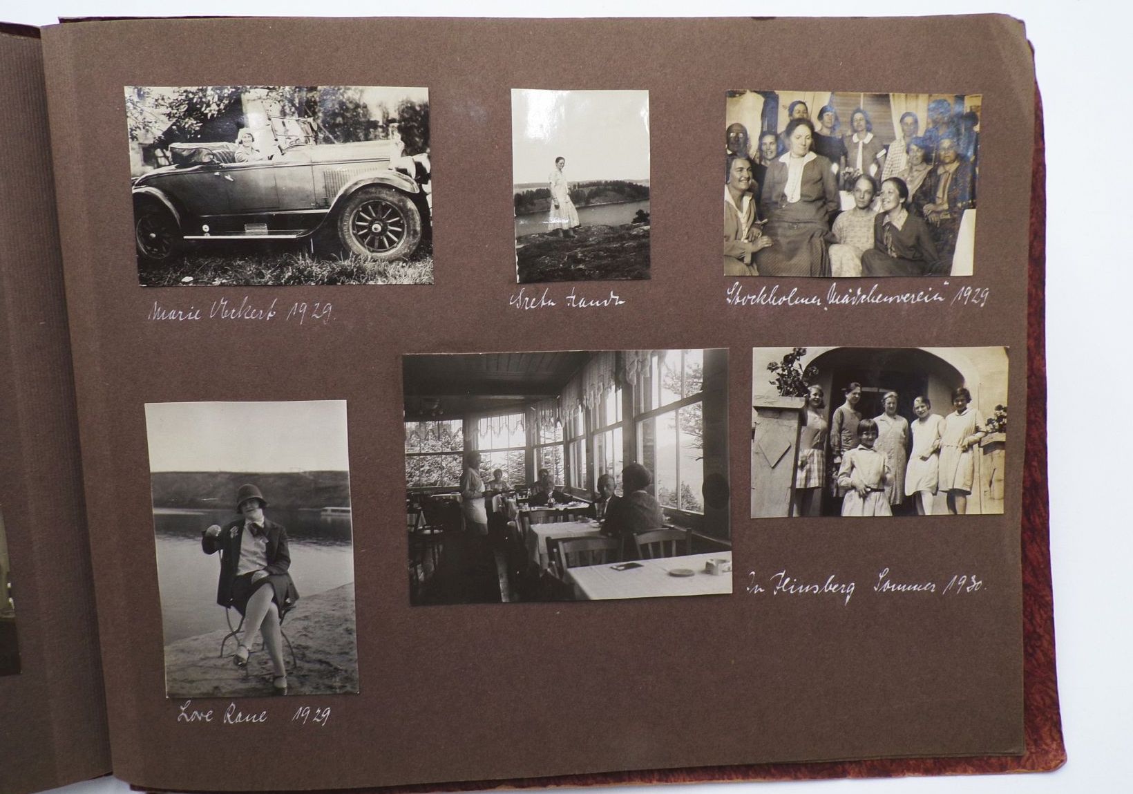 Fotoalbum Wickersdorf Riesengebirge Schellerhau Schiff Rügen 1923 bis 1929