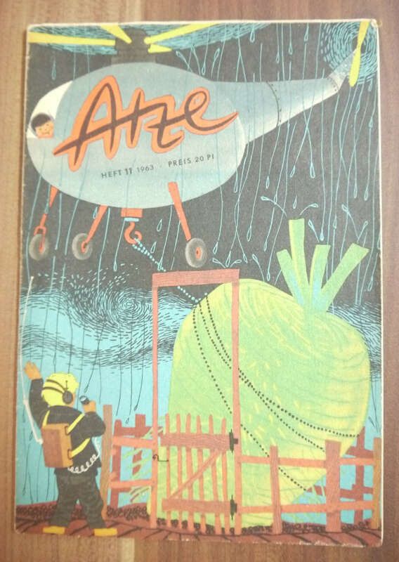 Atze Rädchen und Welle 1963 Heft 11 DDR Kinder Comic