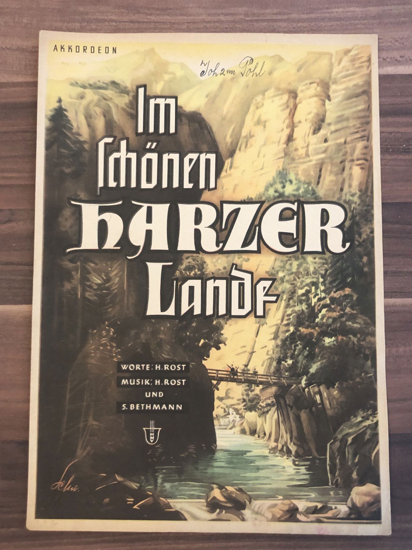 Herbert Roth alte Notenhefte Konvolut 24 Stück Akkordeon Noten