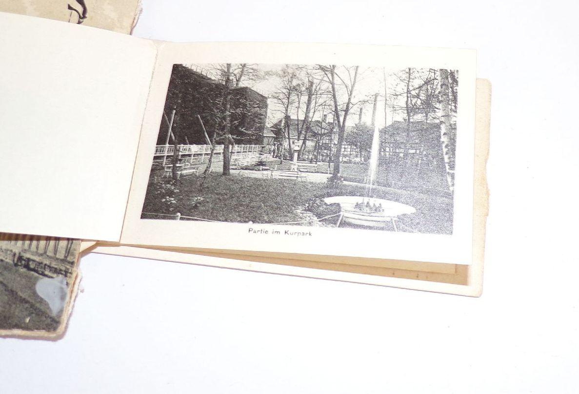 Ak Gruß aus Bad Sassendorf Mechanische Karte Leporello 