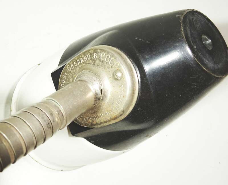 Vintage Schwanenhalslampe CCCP Russia Industrie Design Loft Deko Gelenkarmlampe