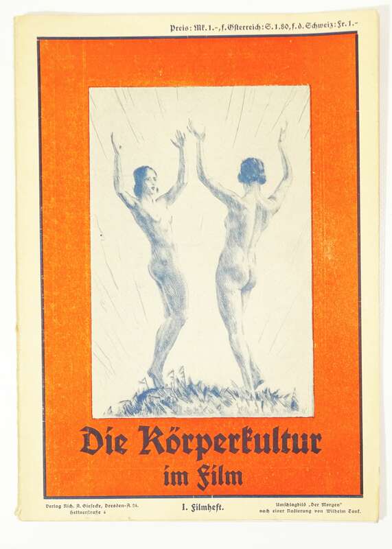 Die Körper Kultur im Film 1925er Akt Nude Naked 