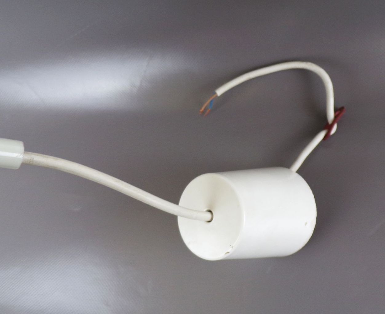 Alte Deckenleuchte Gelb Blumen Rund E27 Deckenlampe Retro Look