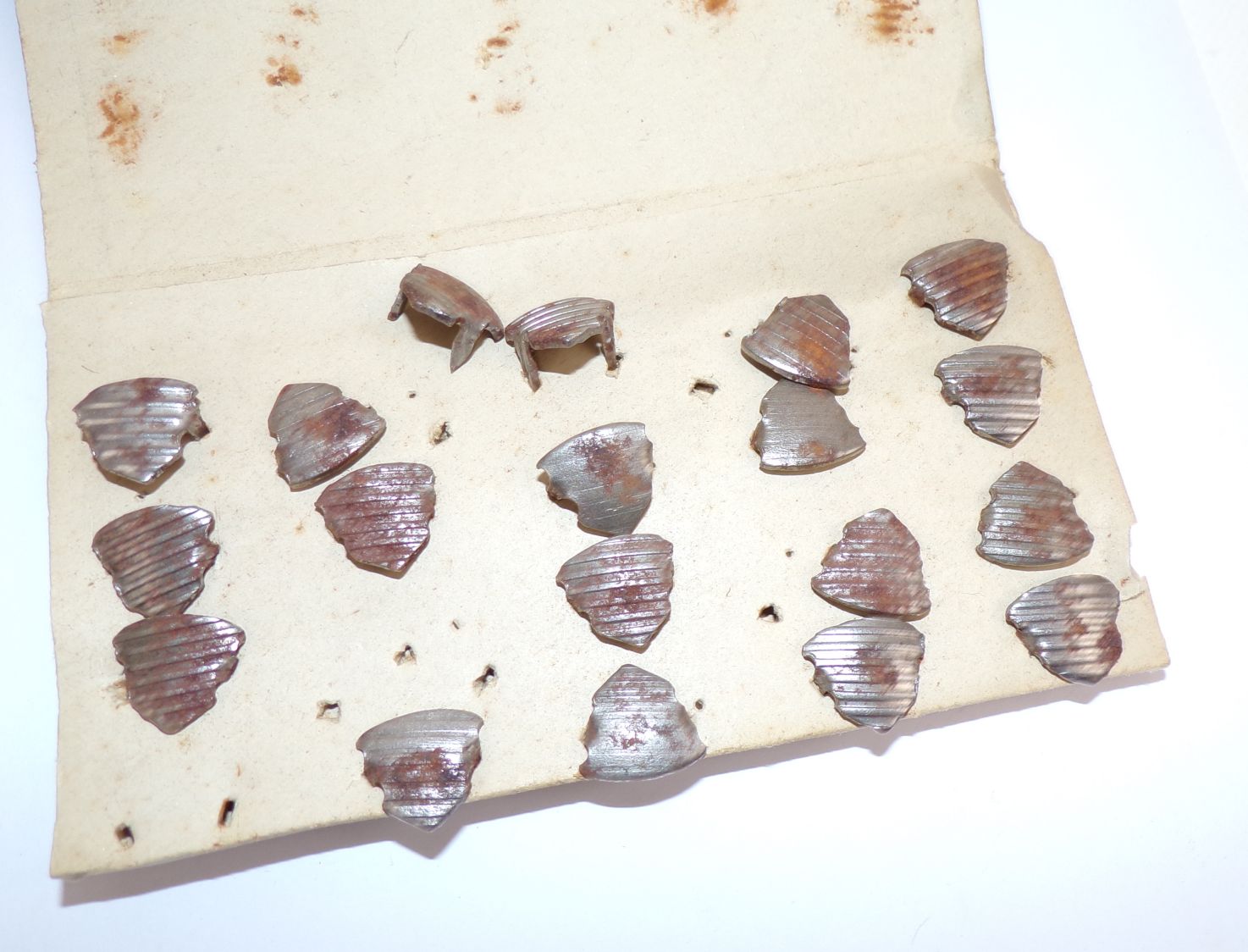 Alte Sohlenschoner Reklame 1930er Werbung Schuster Schuhmacher 