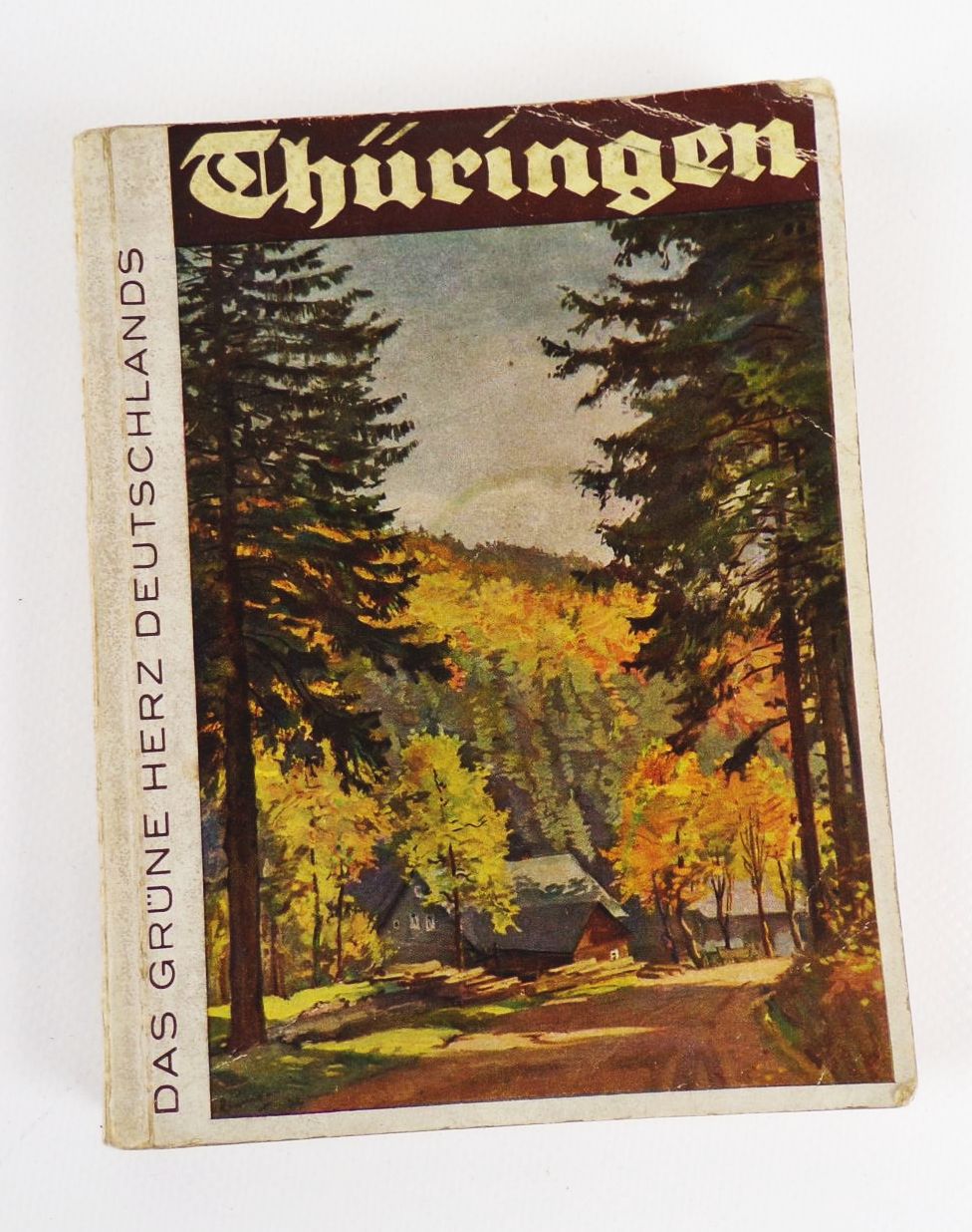 Thüringen Das grüne Herz Deutschlands Reiseführer Taschenbuch 1935