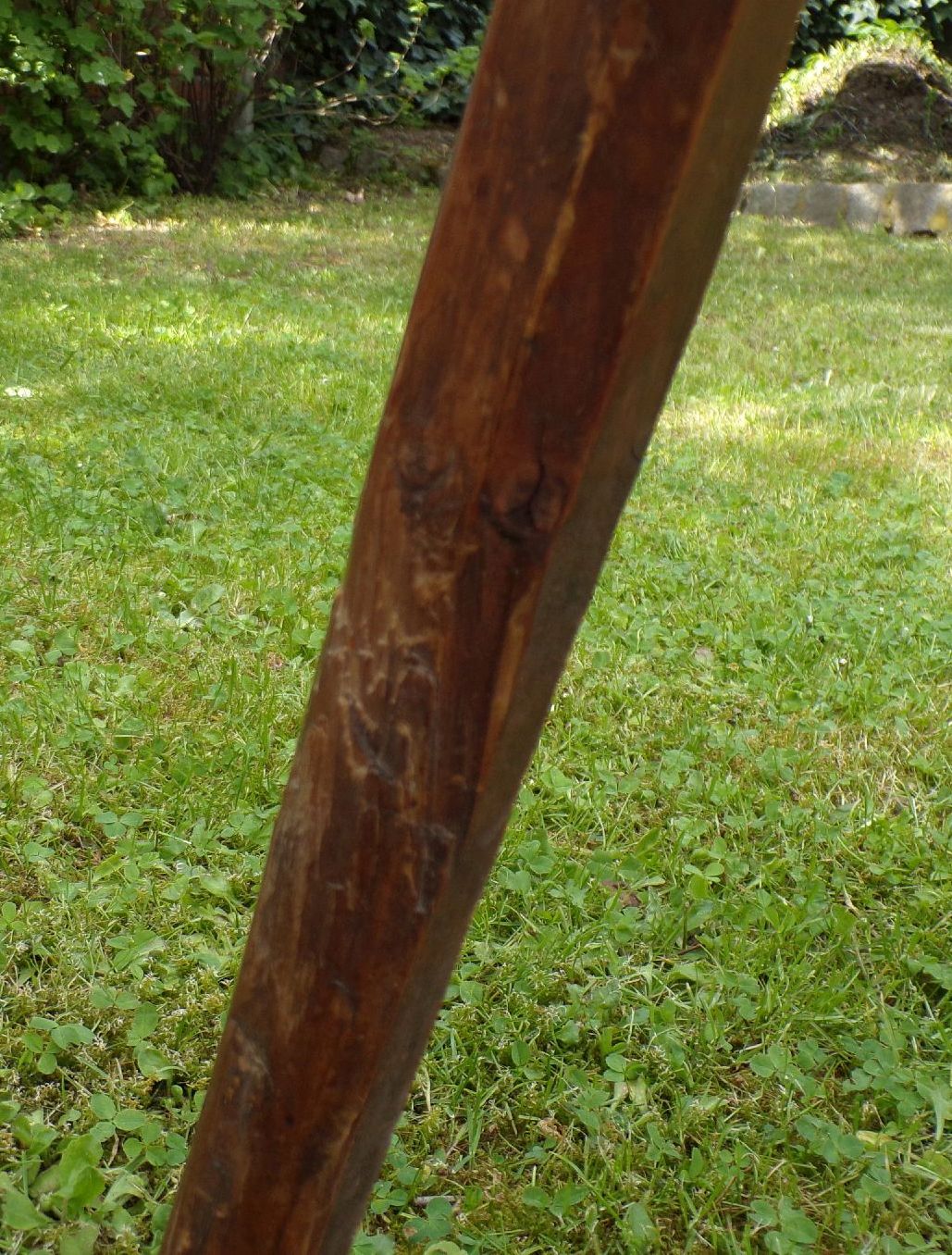 Alter Holzhocker Vierbein Hocker Schemel Industrie Look Vintage Werkstatthocker